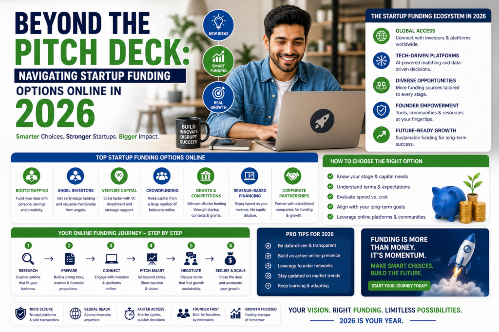 startup funding options online