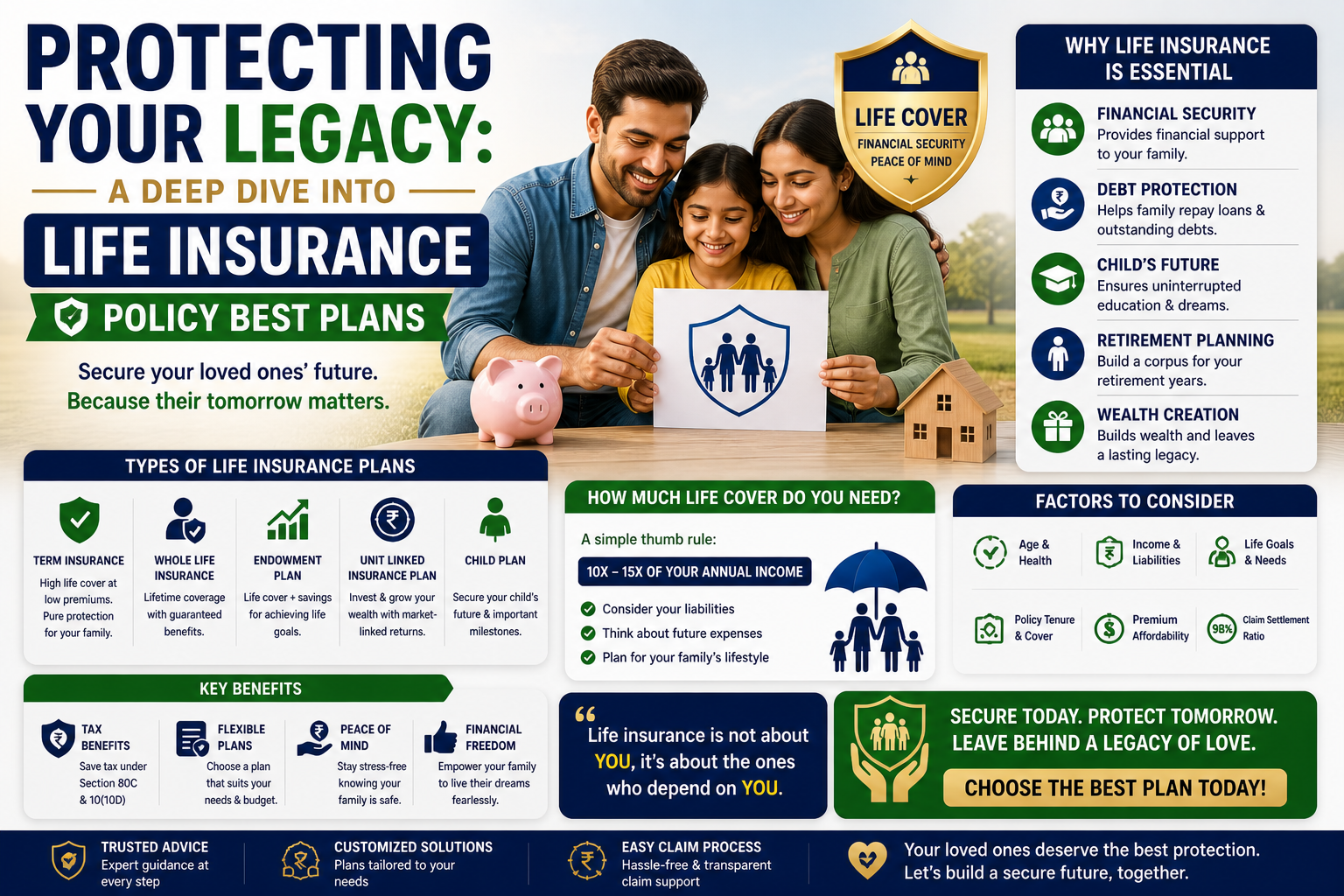 Protecting Your Legacy: A Deep Dive into Life Insurance Policy Best Plans