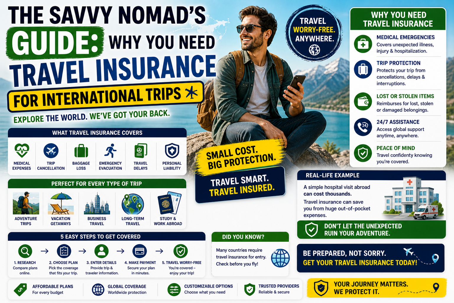 The Savvy Nomad’s Guide: Why You Need Travel Insurance for International Trips