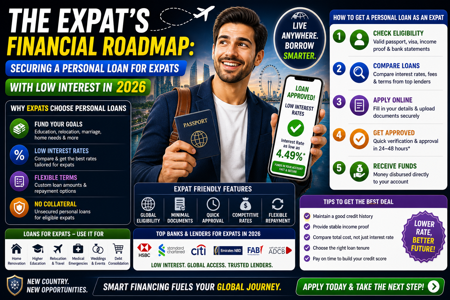 The Expat’s Financial Roadmap: Securing a Personal Loan for Expats with Low Interest in 2026