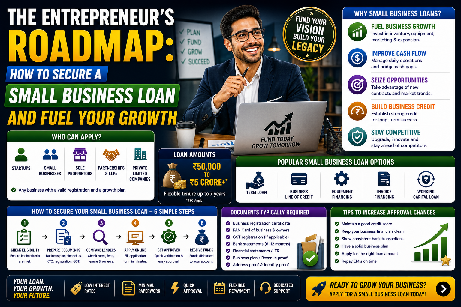 The Entrepreneur’s Roadmap: How to Secure a Small Business Loan and Fuel Your Growth