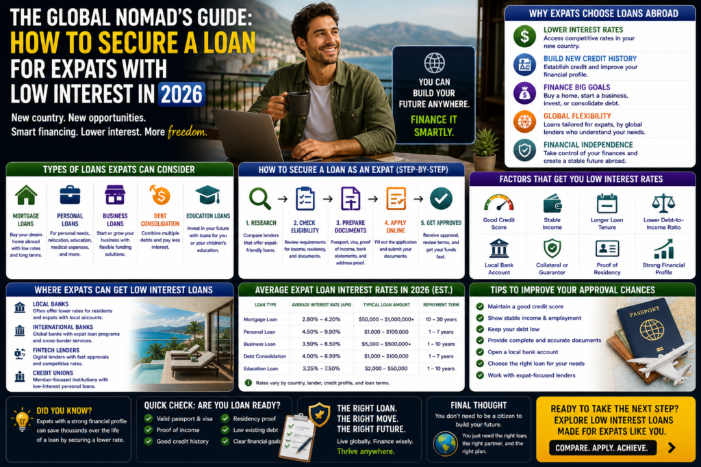 loan for expats with low interest