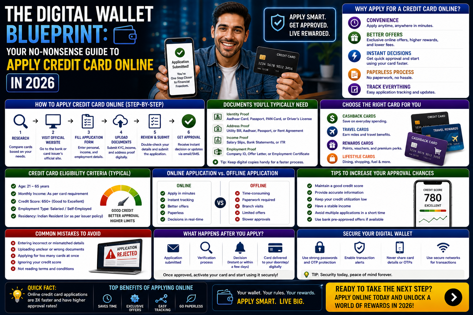 The Digital Wallet Blueprint: Your No-Nonsense Guide to Apply Credit Card Online in 2026