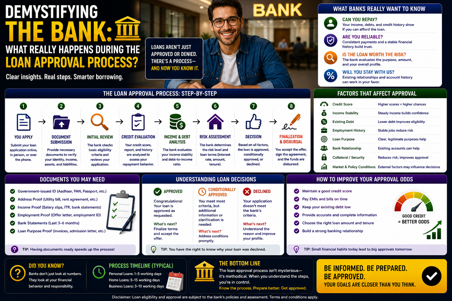 Demystifying the Bank: What Really Happens During the Loan Approval Process?