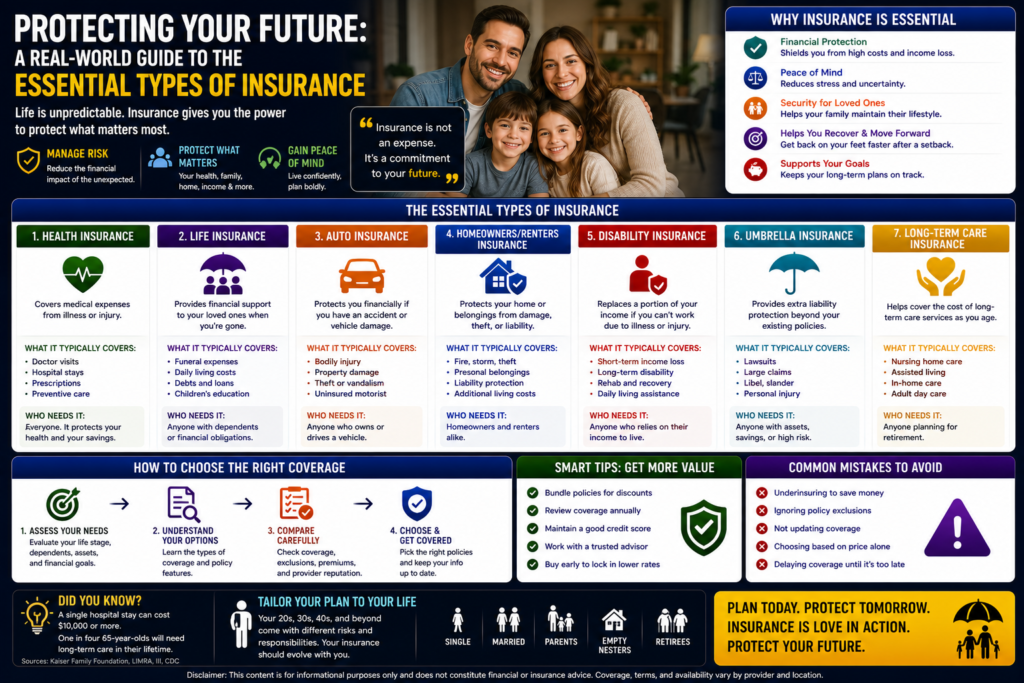 types of insurance
