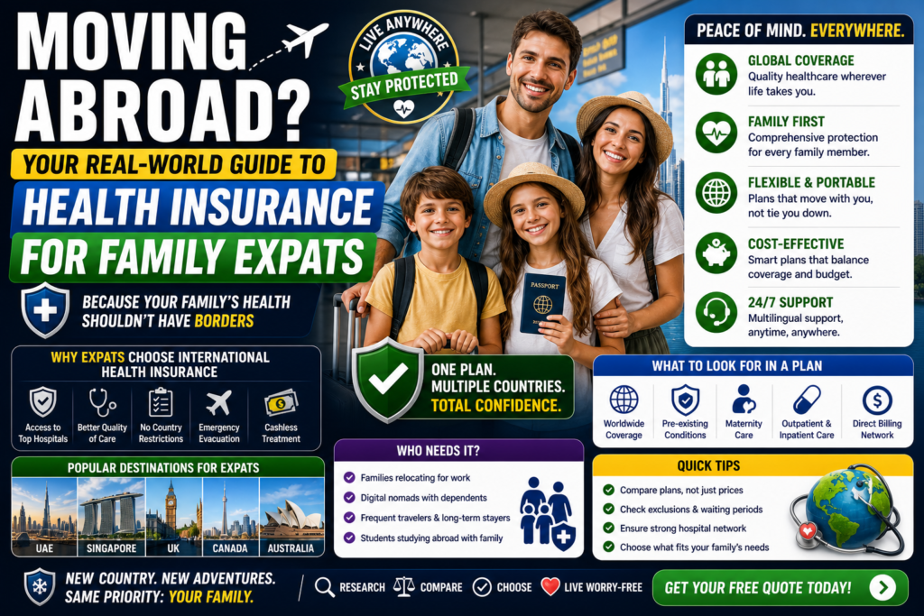 health insurance for family expats